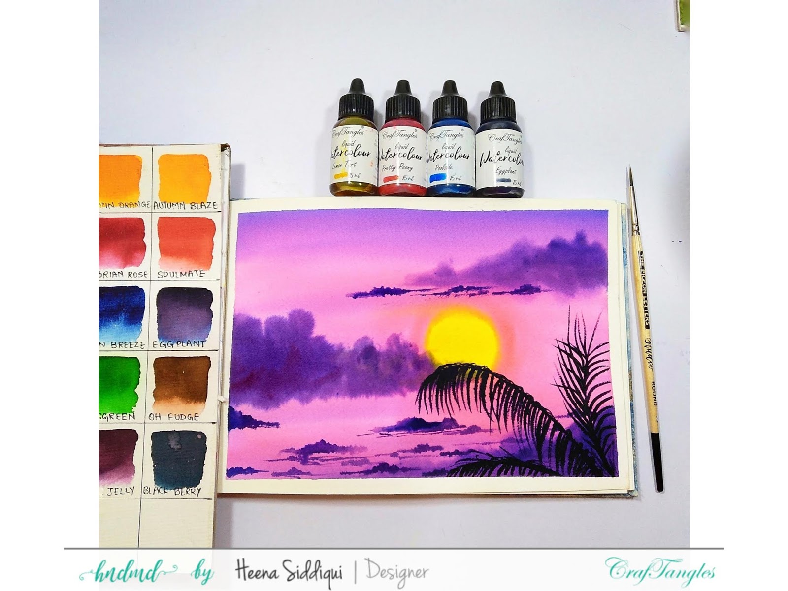 Beautiful Watercolor Painting - HNDMD Blog