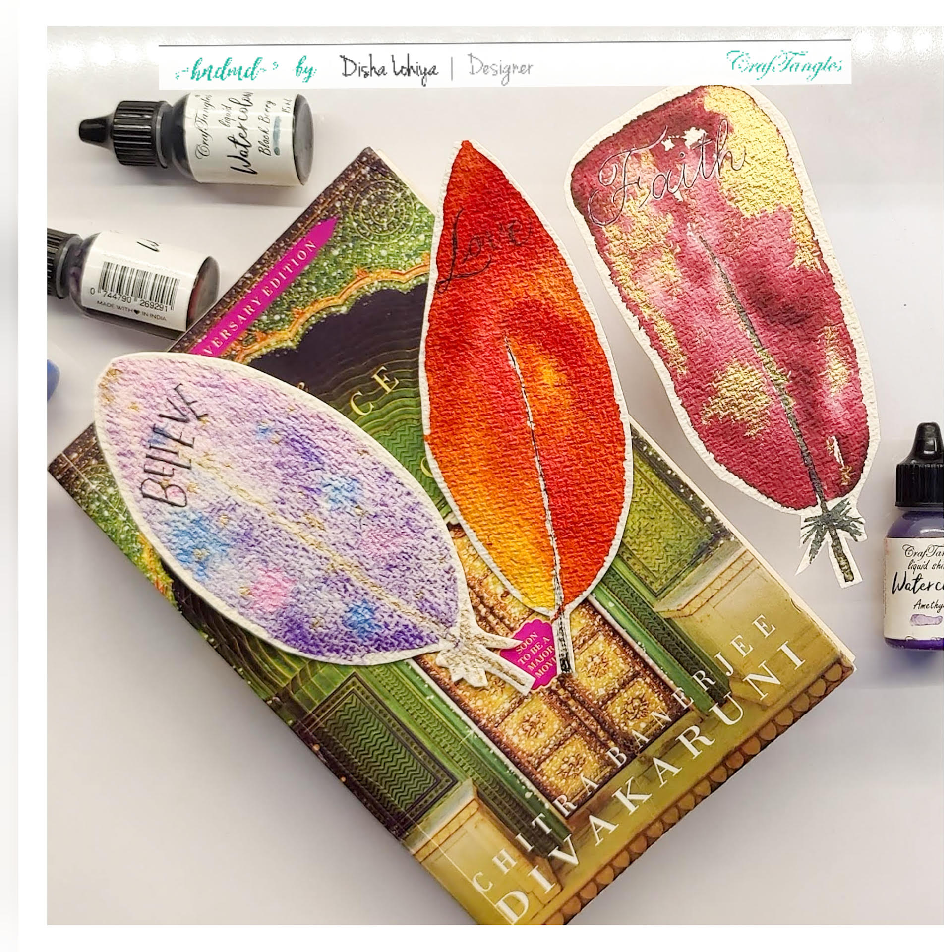 Learn to paint Loose Watercolor with concentrated Liquid Watercolors -  HNDMD Blog
