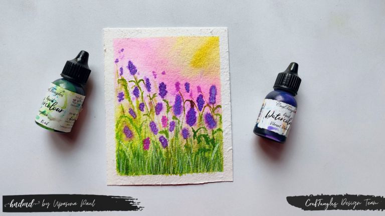 Beautiful 'Valley Of Flowers' Watercolour Painting - HNDMD Blog