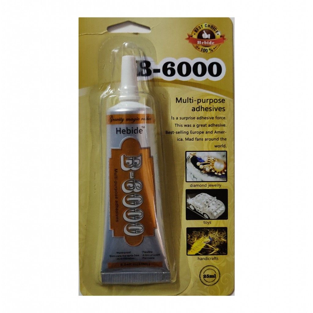 B6000 Multipurpose Adhesive (50 Ml) - B6000-50ML | HNDMD