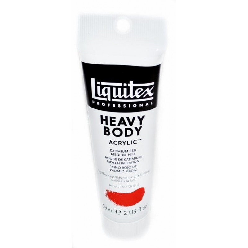 Liquitex Heavy Body Acrylic Cadmium Red Medium Hue 59 ML - 1045151 | HNDMD