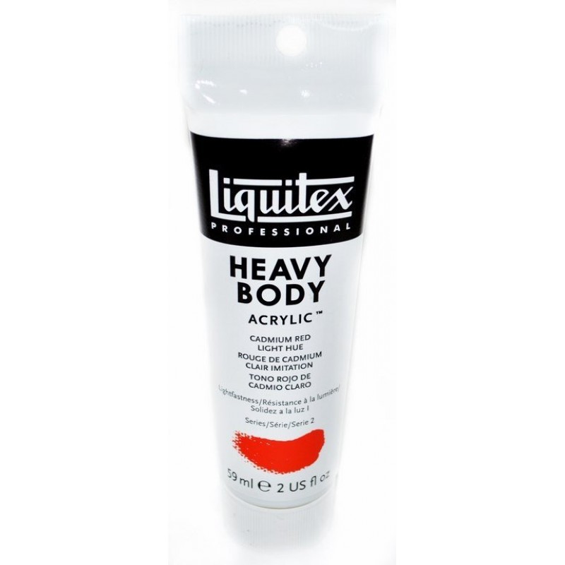 Liquitex Heavy Body Acrylic Cadmium Red Light Hue 59 ML - 1045510 | HNDMD