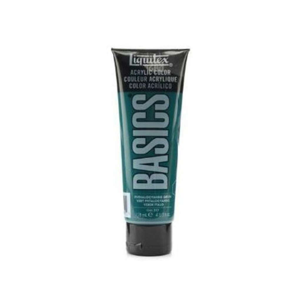 Liquitex Bright Aqua Green Basics Acrylic Paint 8.45oz • Price »