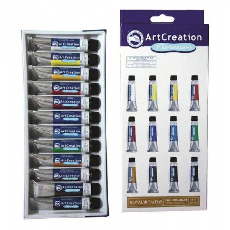 Talens Art Creation Expression Oil Color Set, 24 -Colors - Sam Flax Atlanta