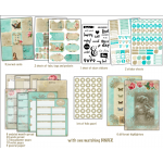 Papericious Plan in Style Planner Kit - Retro Chic (With Binder)