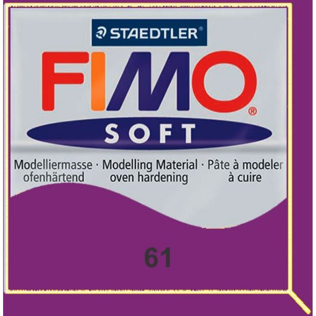 Fimo Soft Clay - Purple - 8020-61