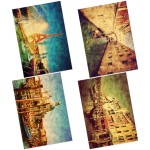 CrafTangles Decoupage Paper Pack  - Everyday Places (A4) - 4 sheets