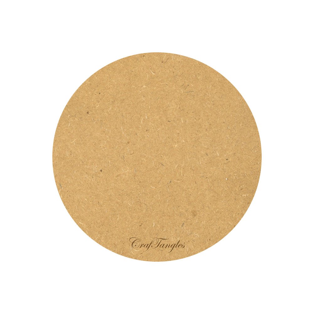 CrafTangles 10 inch MDF Circle Base - CTMB-03 | HNDMD