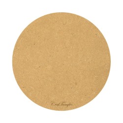 CrafTangles 12 inch 5 mm thick MDF Circle Base