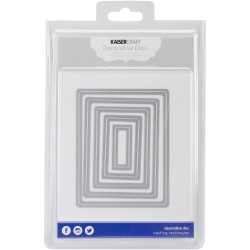 Kaisercraft Decorative Die - Nesting Rectangles