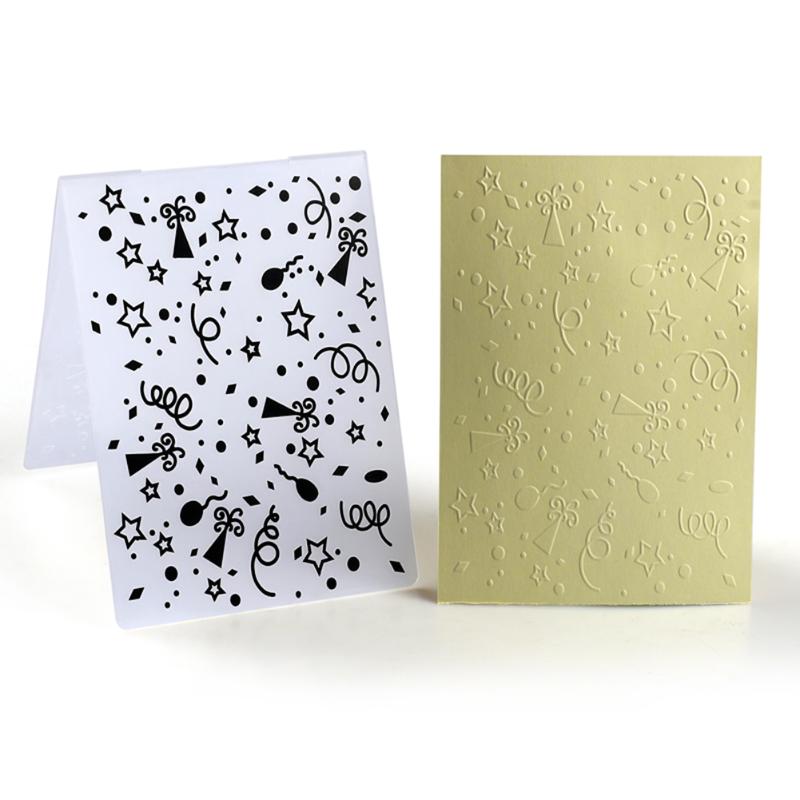 Embossing Folder - Birthday Confetti (4