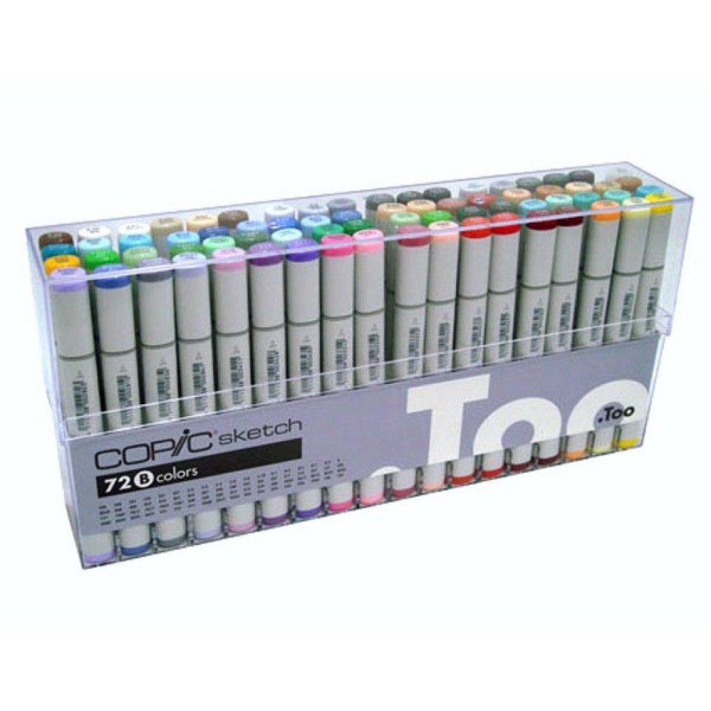 Copic Sketch Markers 72pc Set B - CS72B | HNDMD