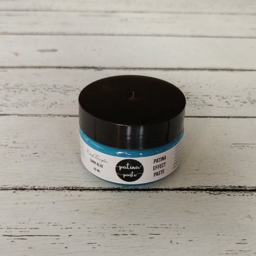 CrafTangles Patina Effect Texture Paste - Dark Blue (60 ml)