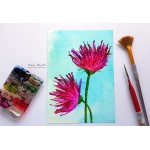 CrafTangles alcohol ink paper (Pack of 10 sheets) - 5by7 inch - 350 micron