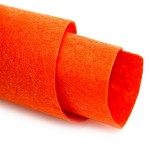 A4 Felt Sheets - Dark Orange (Pack of 10 sheets)