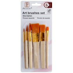 Paint Brush 6Pcs Set HB8099