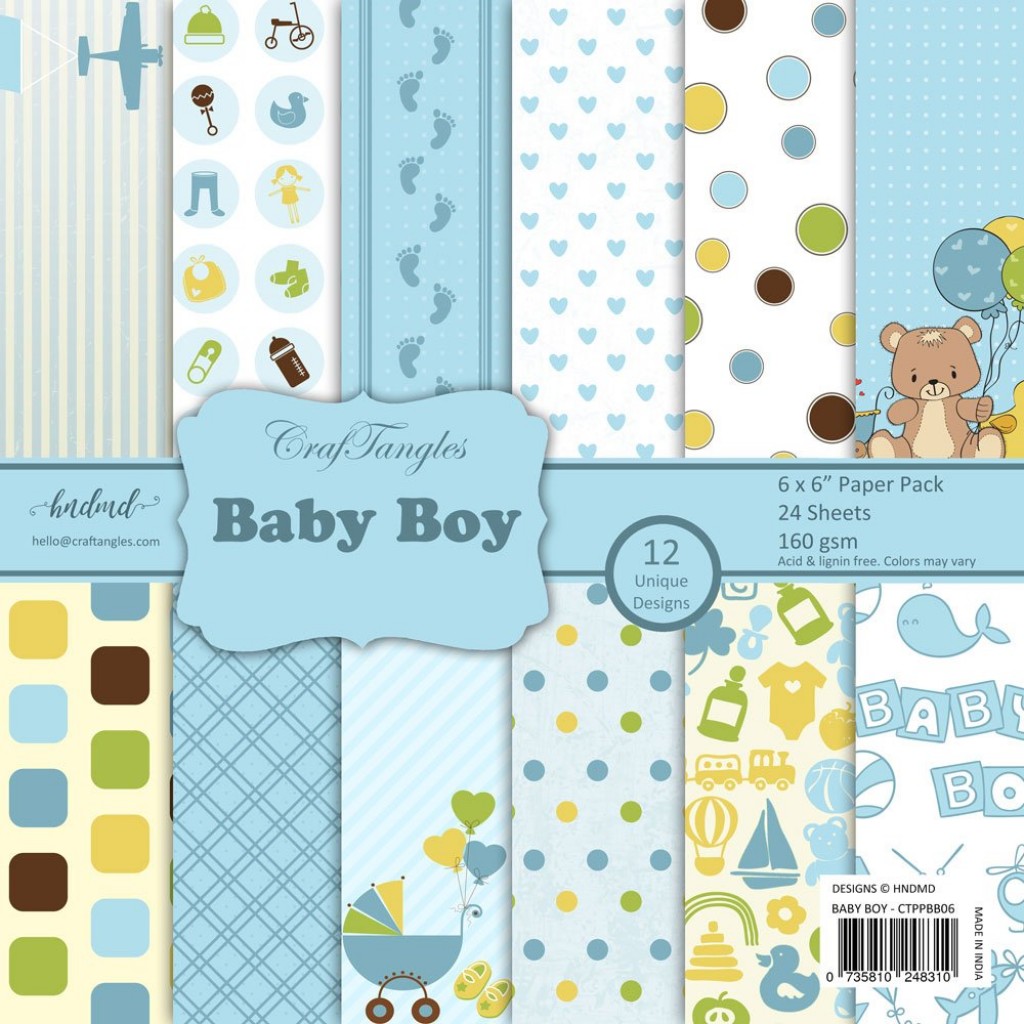 Baby Boy - 6x6 Paper Pack