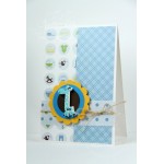 CrafTangles Scrapbook Paper Pack - Baby Boy (A4)