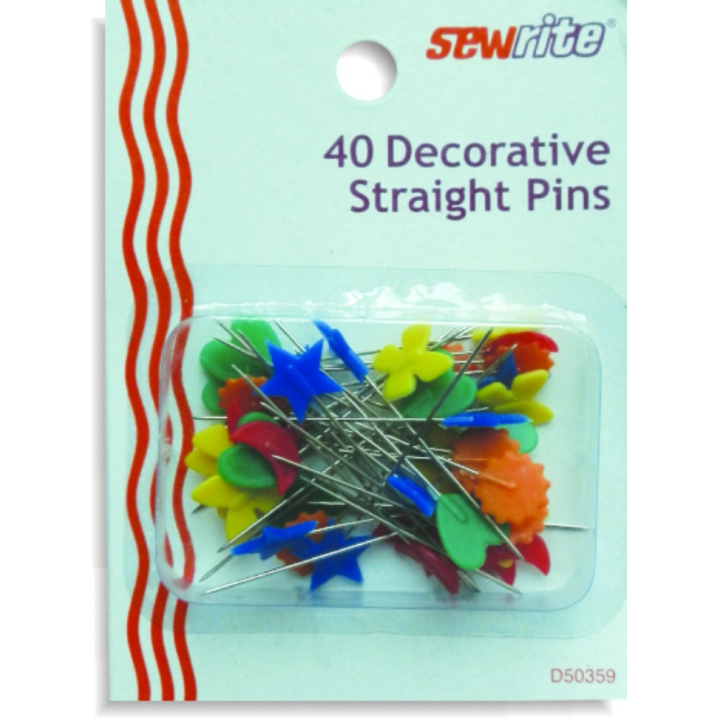 Decorative Straight Pins 