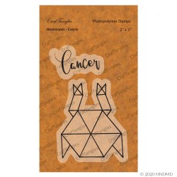 CrafTangles Photopolymer Stamps - Horoscopes - Cancer