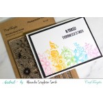 CrafTangles Photopolymer Stamps - Beautiful Bloom Border