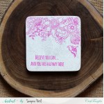 CrafTangles Photopolymer Stamps - Beautiful Bloom Border