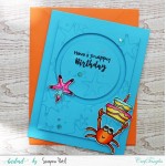 CrafTangles Photopolymer Stamps - Oh Crab