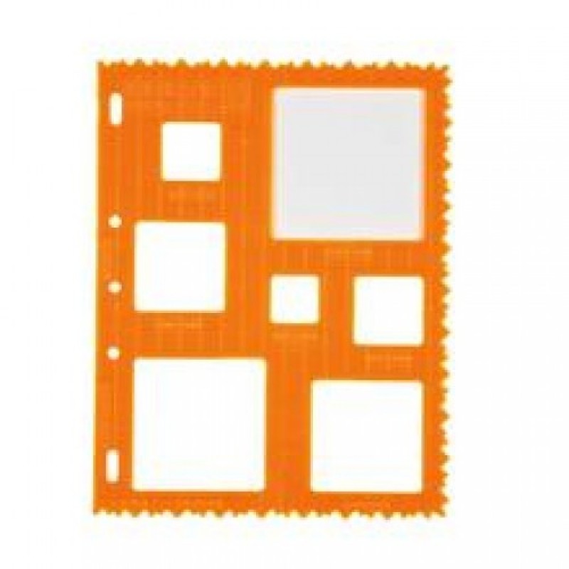 Fiskars Shape Template Squares 4852 HNDMD