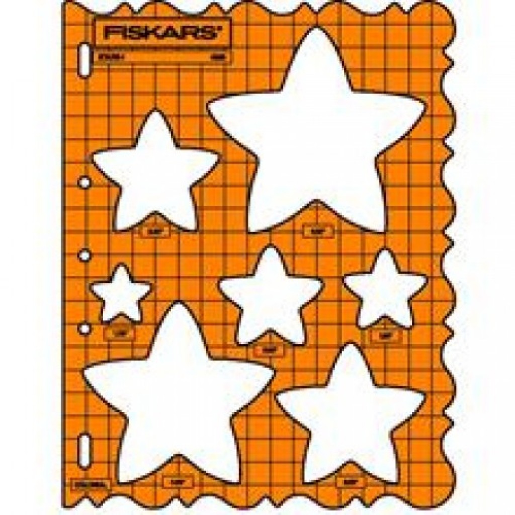 Fiskars Shape Template Stars 4856 HNDMD