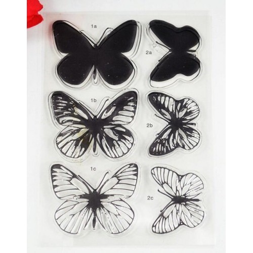 Download Buy Layered Butterflies (Clear Stamp set and co-ordinating ...