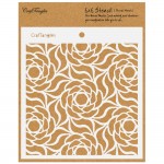 CrafTangles 6x6 Stencil - Floral Mesh