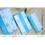 CrafTangles 6x6 Stencil - Snowflakes