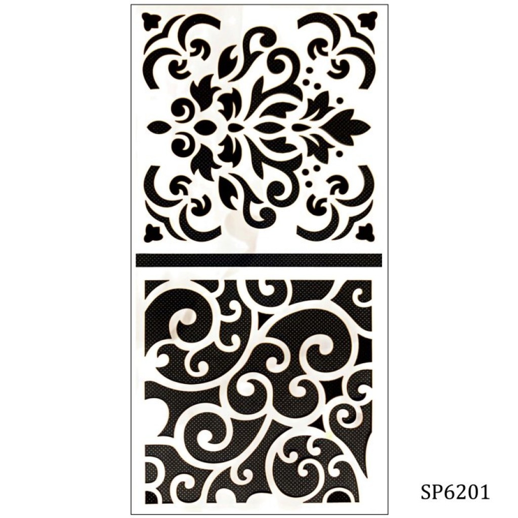 6by6 Inch Stencil (set Of 2) - Sp6201 - Sp6201 