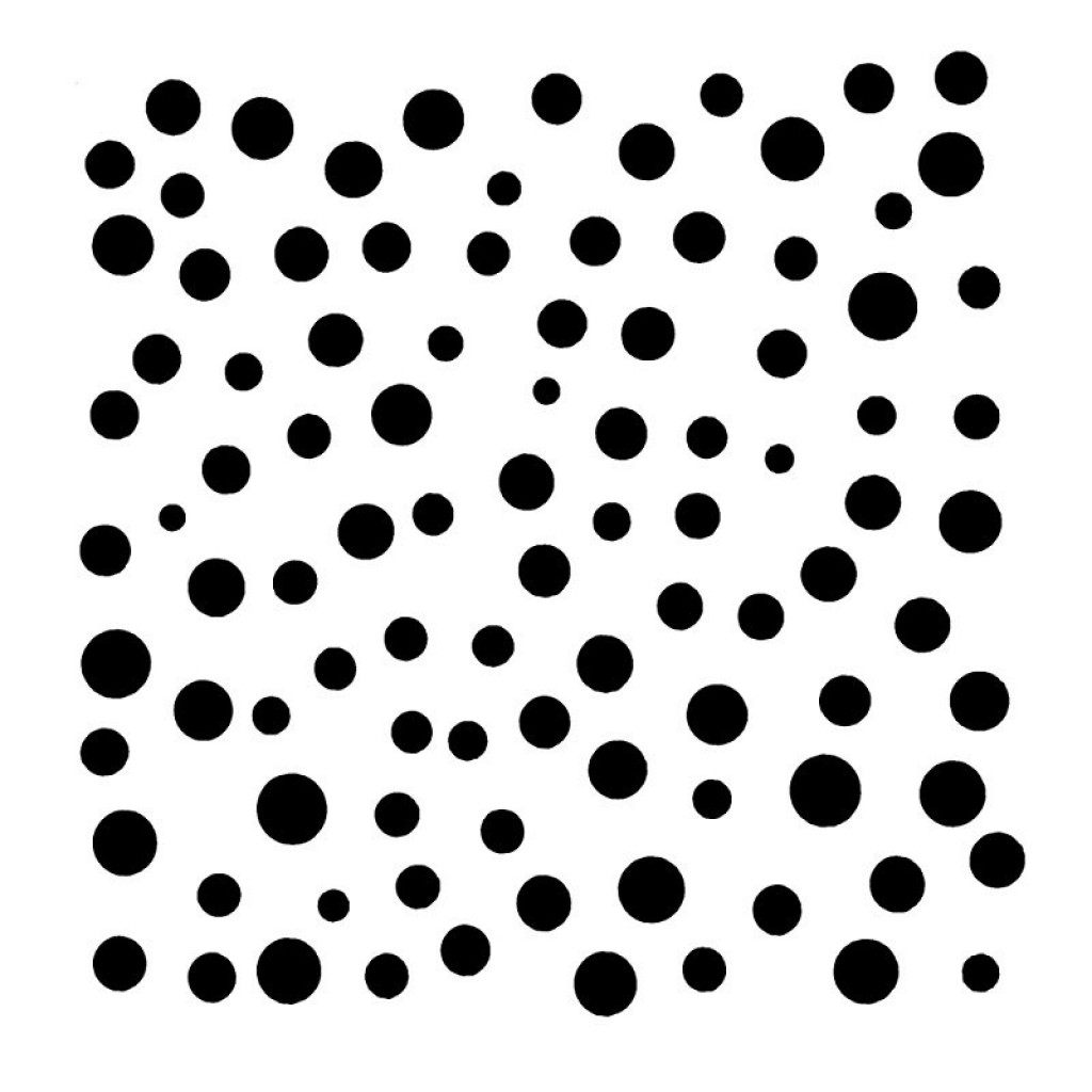 stencil dots 5 by 5 inch chcs 26 hndmdcom