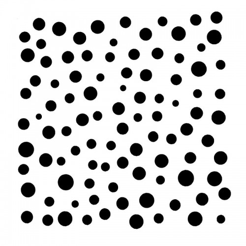 Stencil - Dots (5 by 5 inch) - CHCS-26 | HNDMD