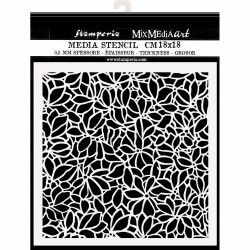 Stamperia Stencil 7"X7" - Flower Pattern, Klimt