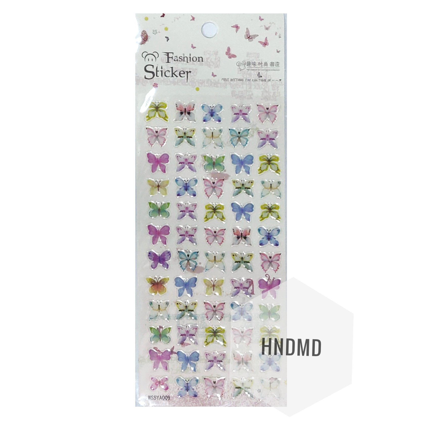 Epoxy Stickers - Tiny Butterflies - WSSYA009 | HNDMD