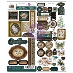 Prima Marketing Stickers 50/Pkg - Nature Academia