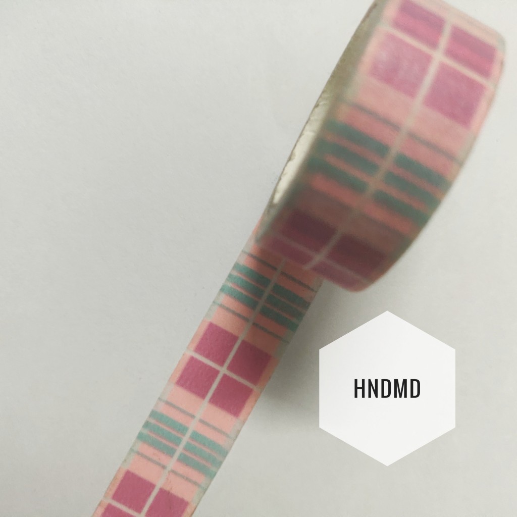 Plaid Washi Tape CAWT 137 HNDMD