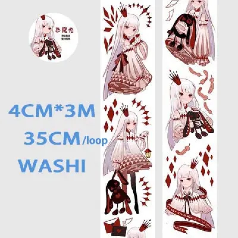 4cm*5m Attack on Titan Anime Washi Tape Washi Tape set Adhesive Tape DIY  Book Sticker Label Masking Tape | Wish