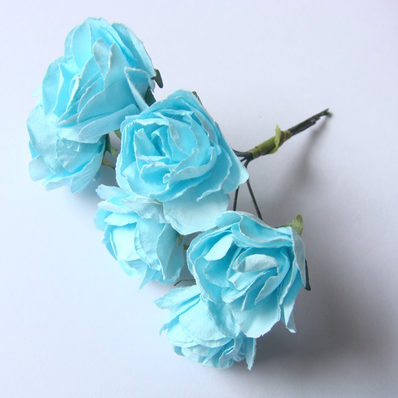 Paper Roses - Light Blue - CAPR-09 | HNDMD