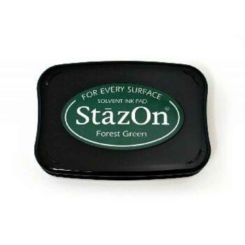 Tsukineko Stazon FOREST GREEN Ink Pad sz99 – Simon Says Stamp