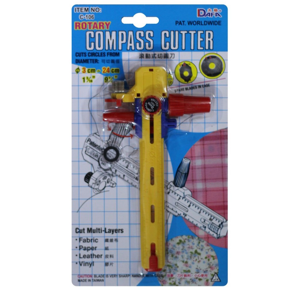 Rotating compass cutter